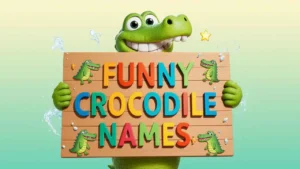 funny crocodile names