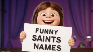 funny saints names