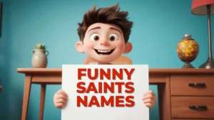 funny saints names