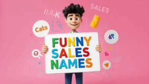 funny sales names