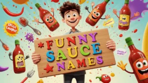 funny sauce names