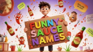 funny sauce names