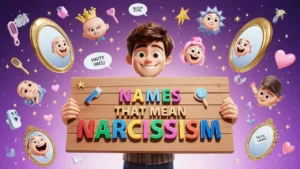 names that mean narcissism
