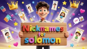 nicknames for solomon