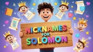 nicknames for solomon