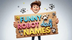 funny robot dog names