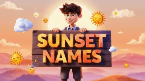 sunset names