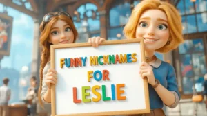 funny nicknames for leslie