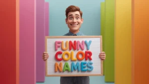 funny color names