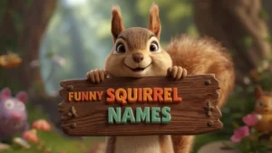 funny squirrel names