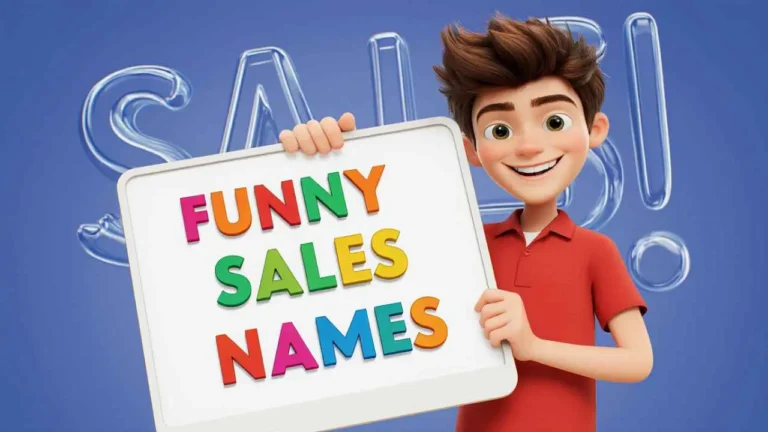 funny sales names