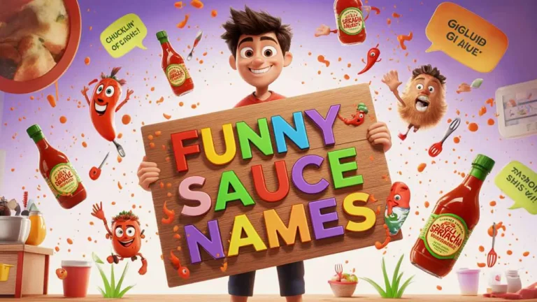 funny sauce names