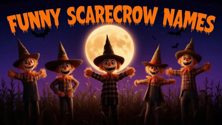 funny scarecrow names