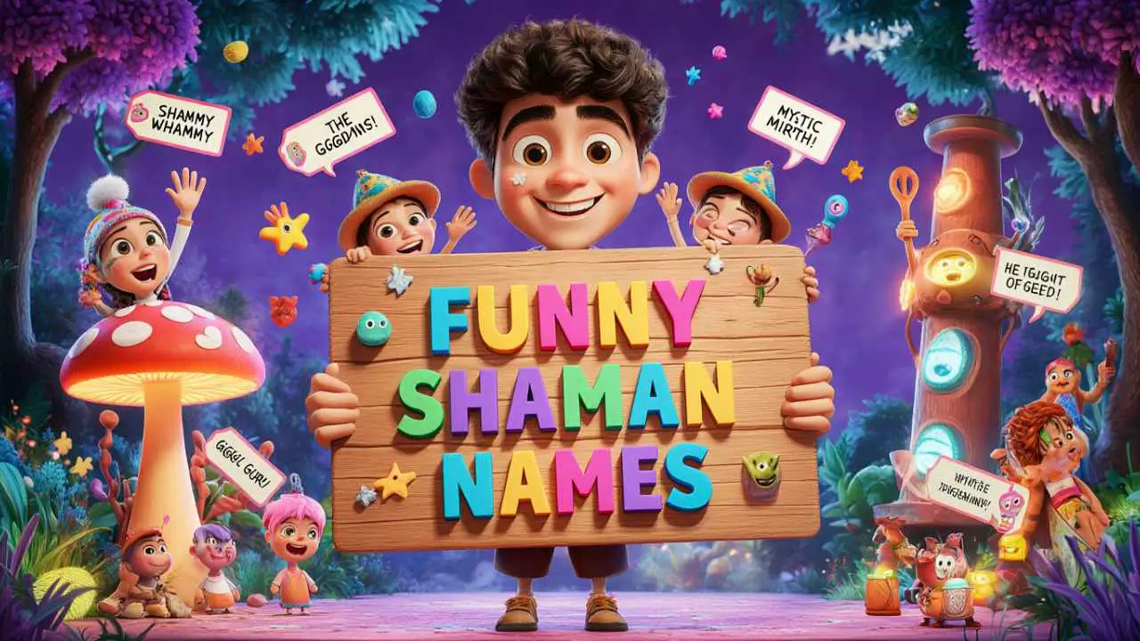 funny shaman names