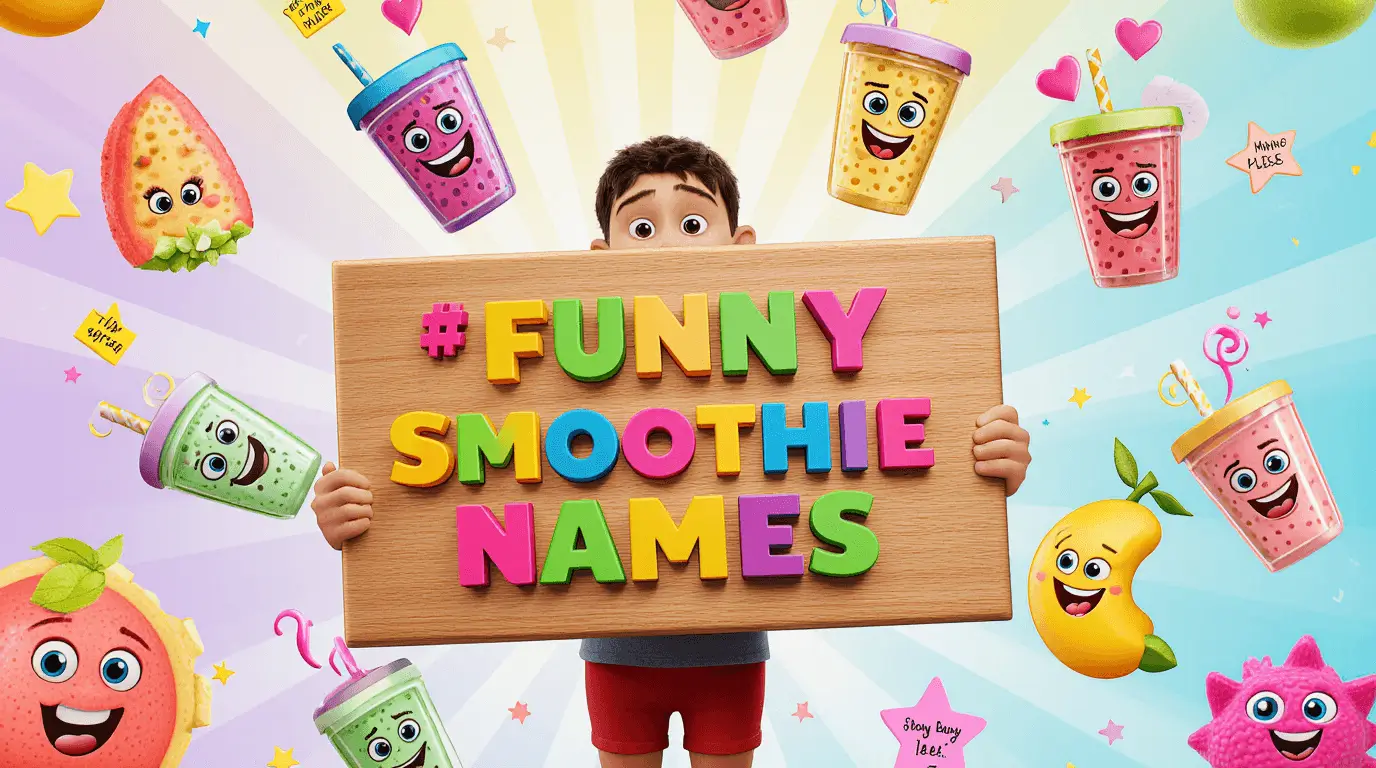 funny smoothie names