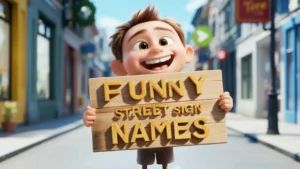 funny street sign names
