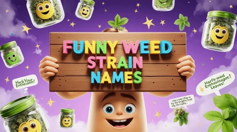 funny weed strain names