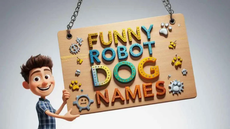 funny robot dog names