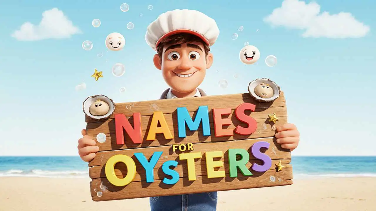names for oysters