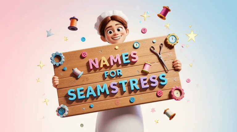 names for seamstress