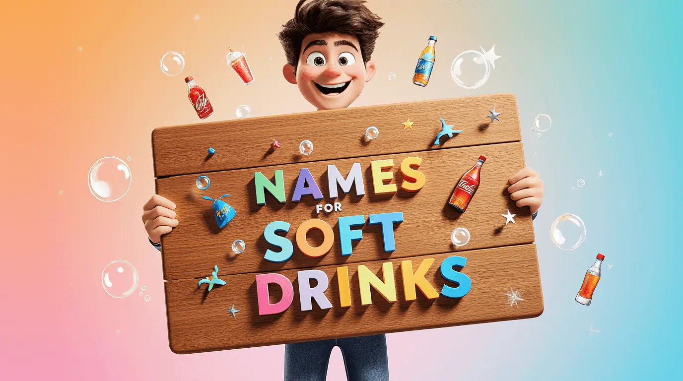 names for soft drinks