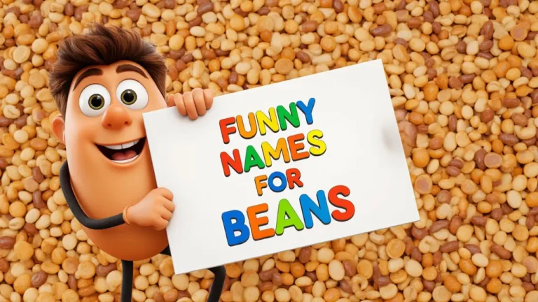 funny names for beans