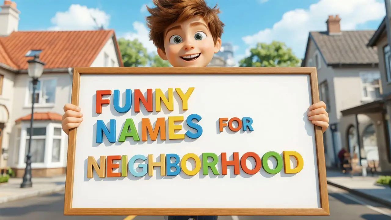 funny names for neighborhoods