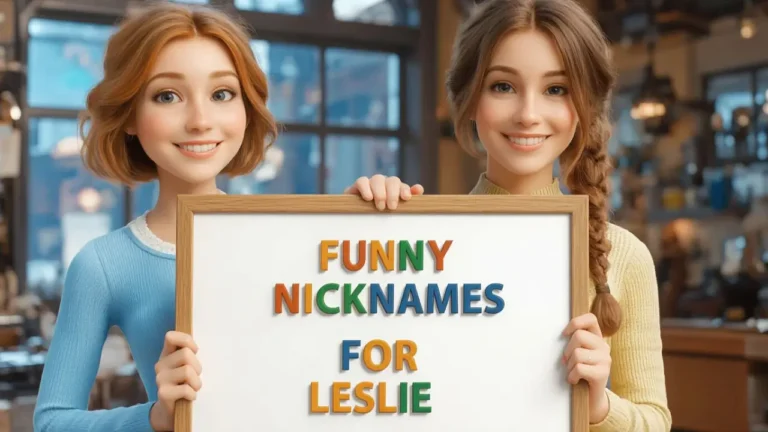 funny nicknames for leslie