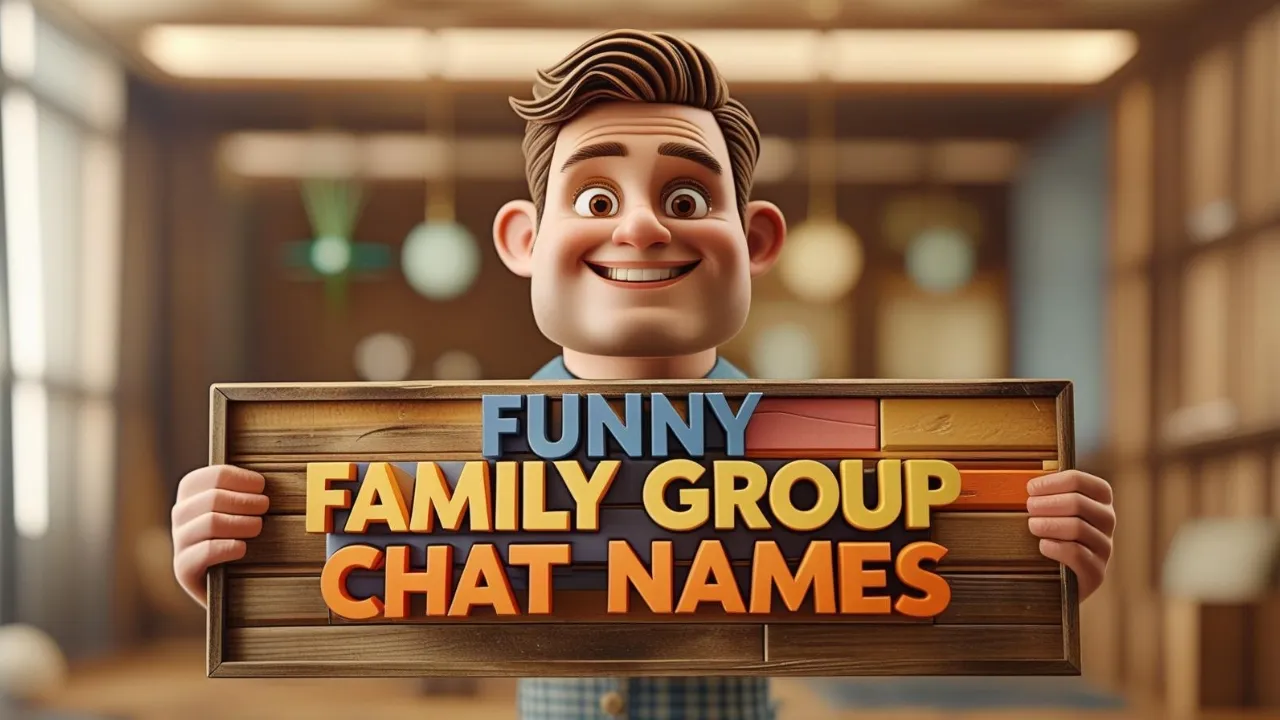 funny family group chat names