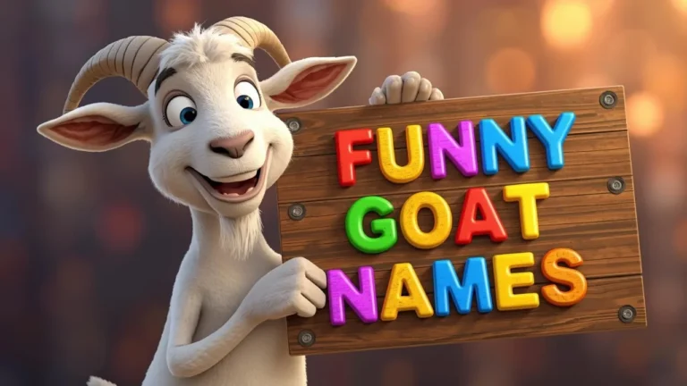 funny goat names