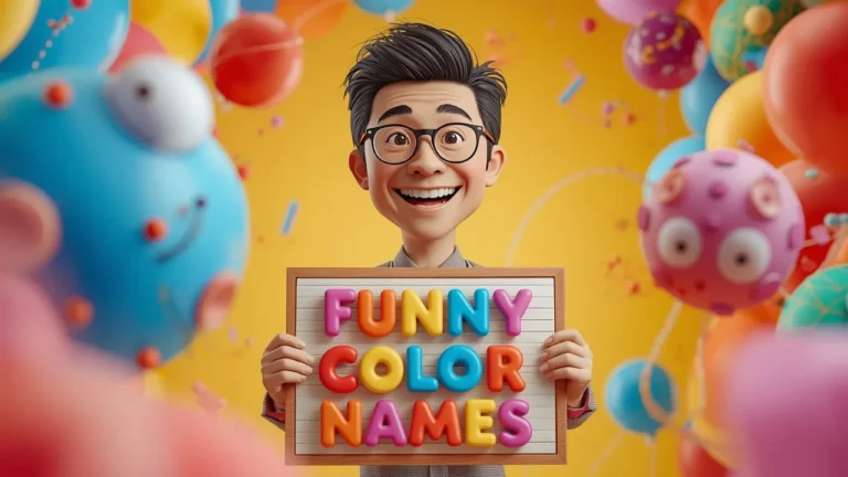 funny color names