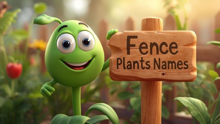 fence plants names